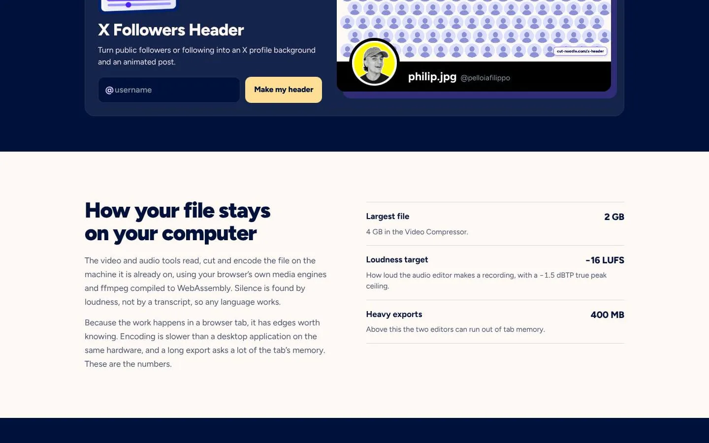 CutNoodle screenshot