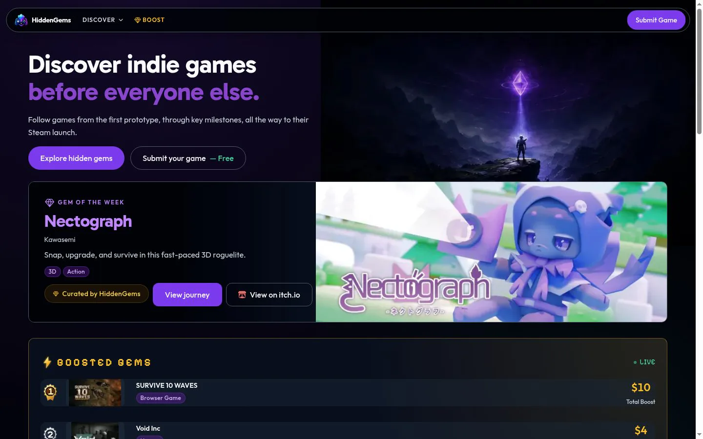 HiddenGems screenshot