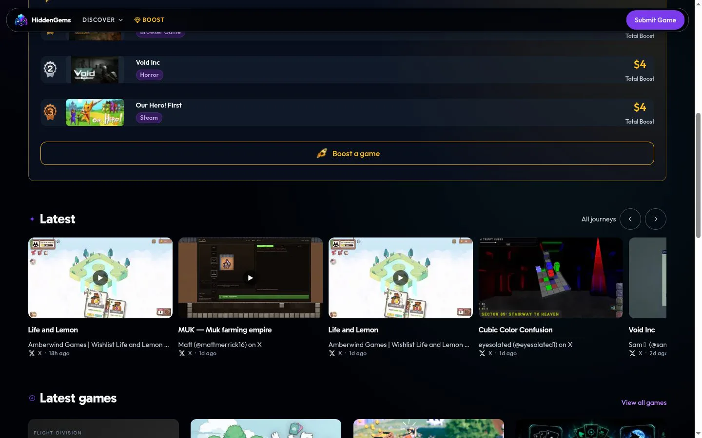 HiddenGems screenshot