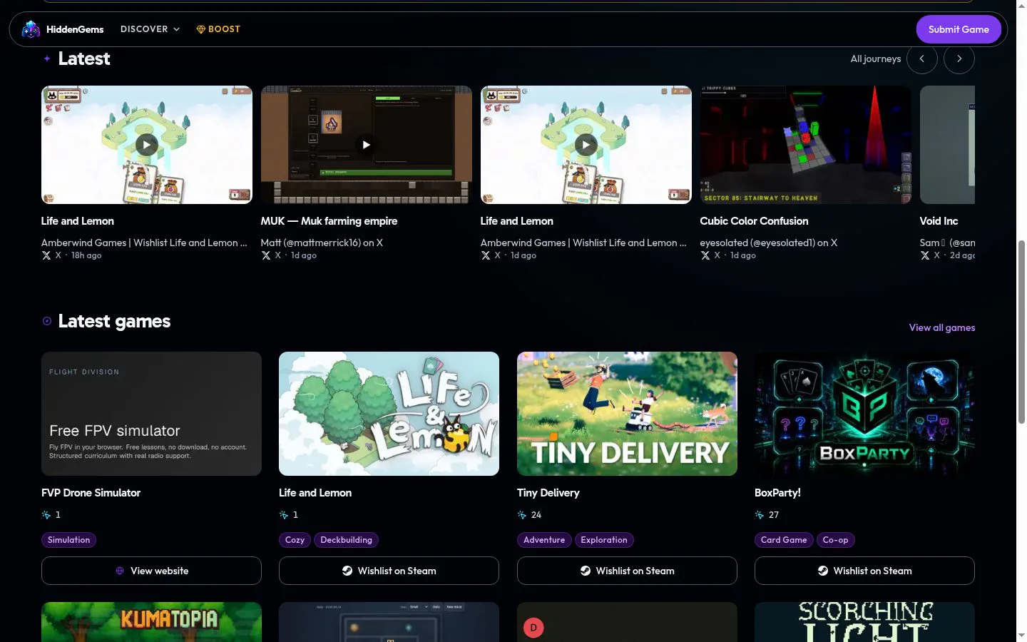 HiddenGems screenshot