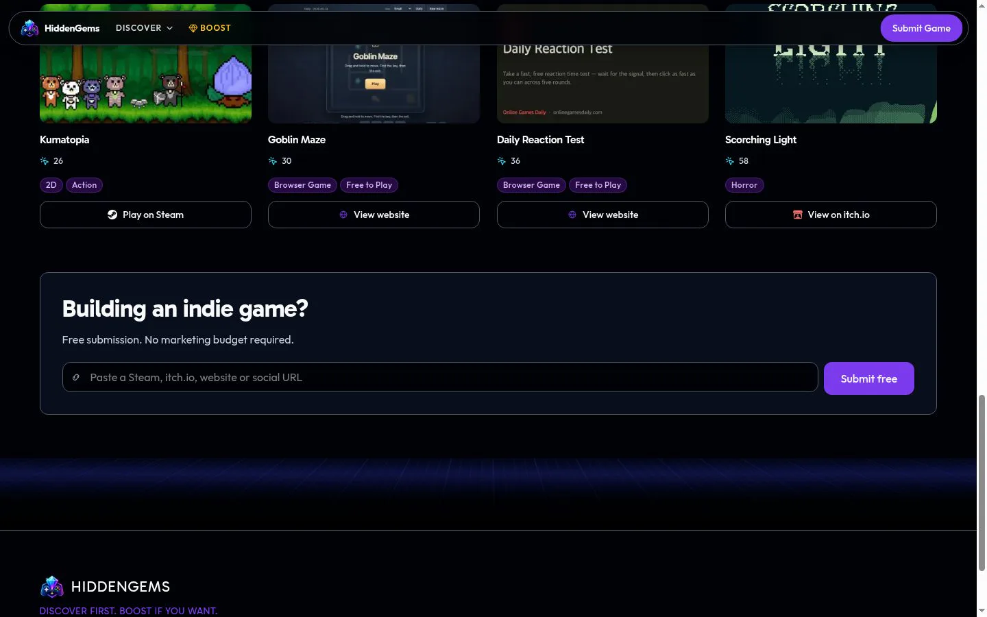 HiddenGems screenshot