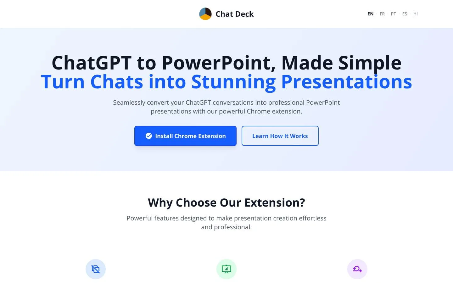 Chat Deck screenshot