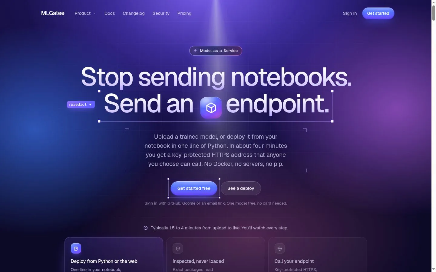 MLGatee screenshot