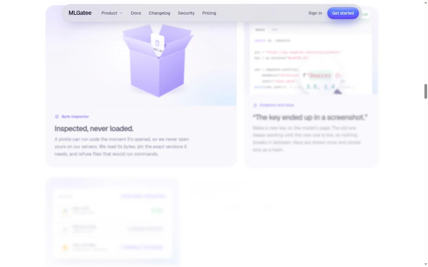 MLGatee screenshot