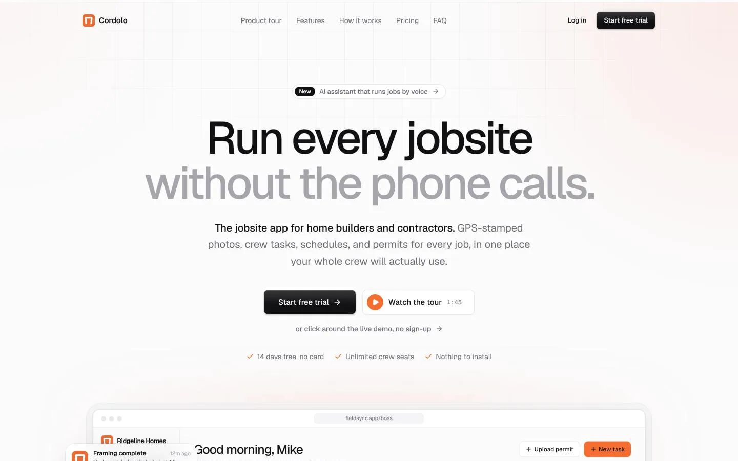 Cordolo screenshot