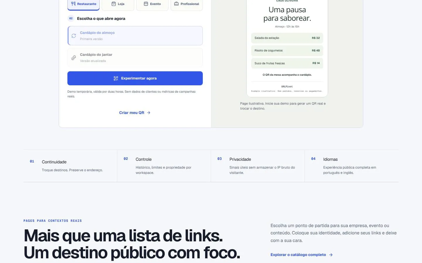 URLPivot screenshot