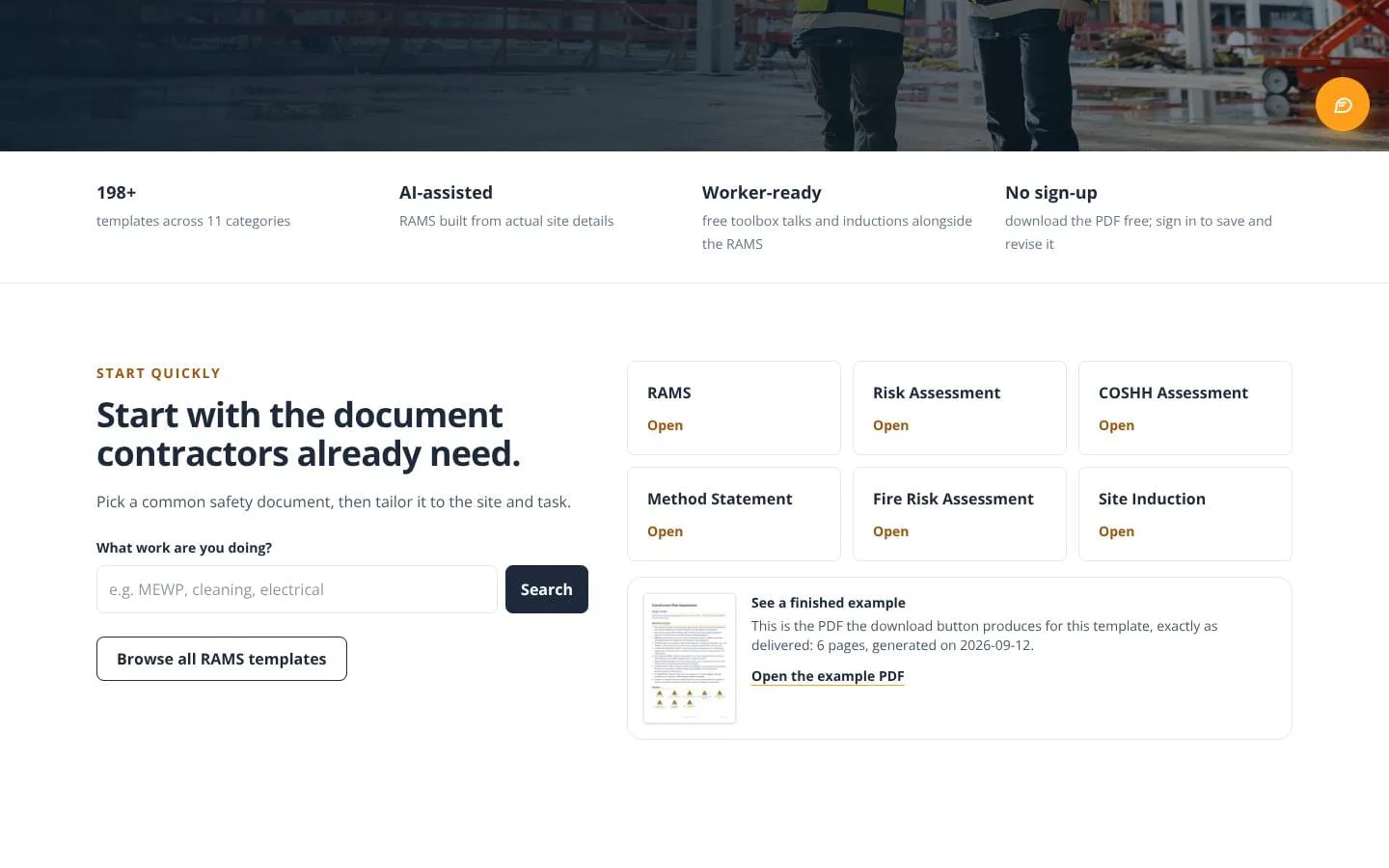 SafetyStack screenshot