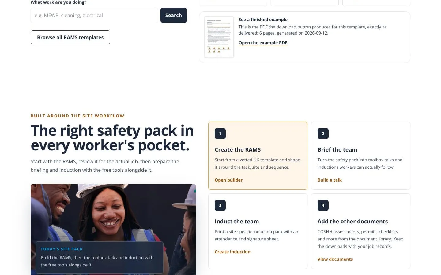 SafetyStack screenshot