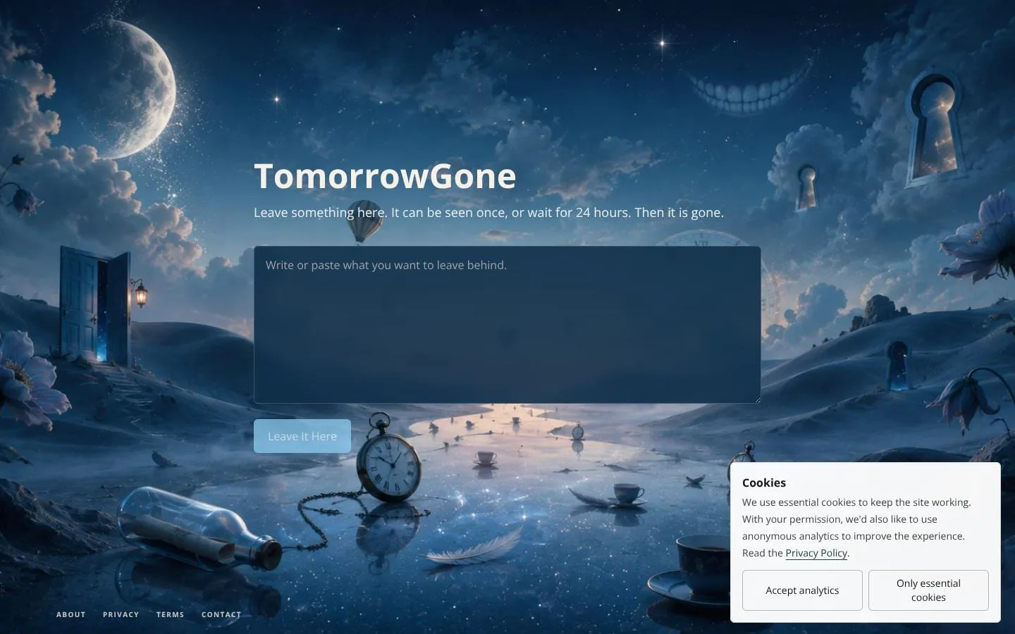 TomorrowGone screenshot