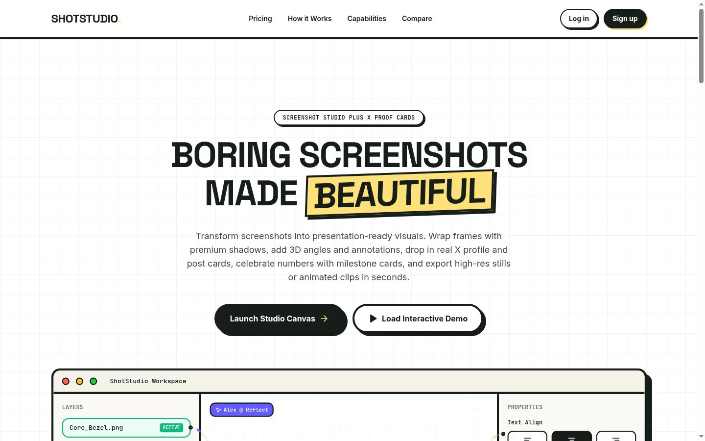 ShotStudio screenshot