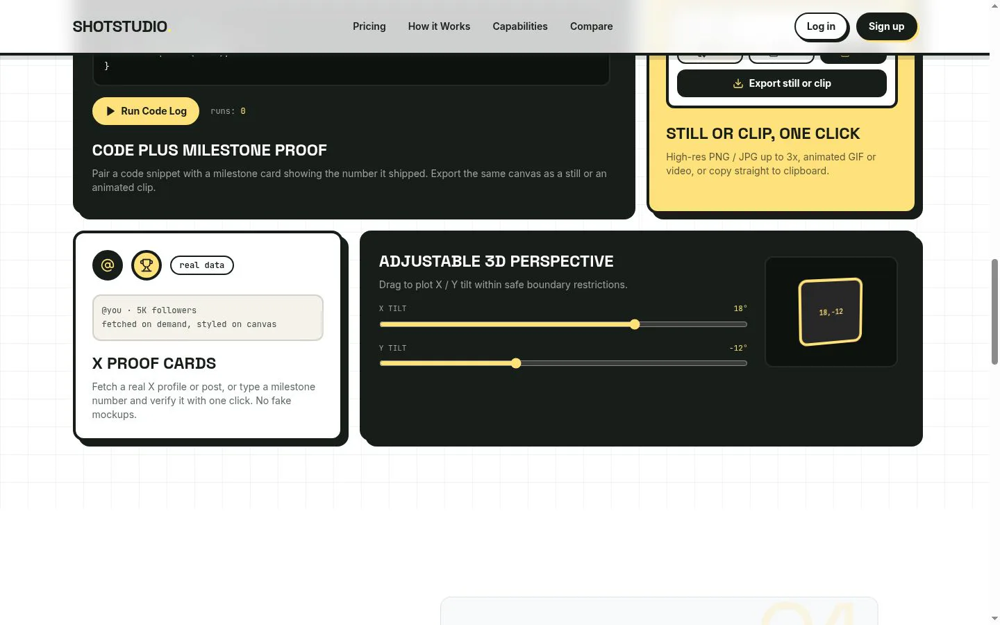 ShotStudio screenshot