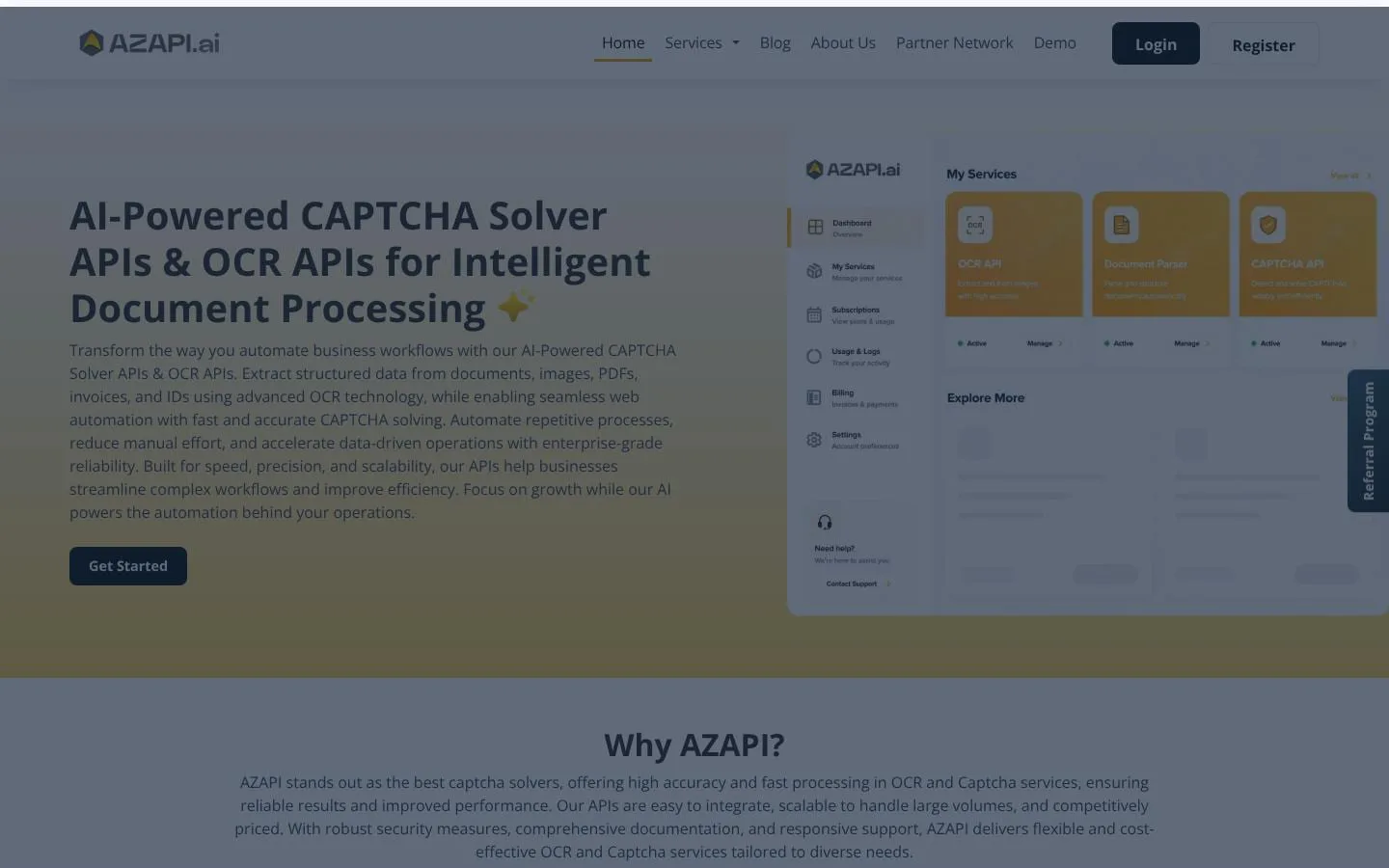 AZAPI.ai screenshot