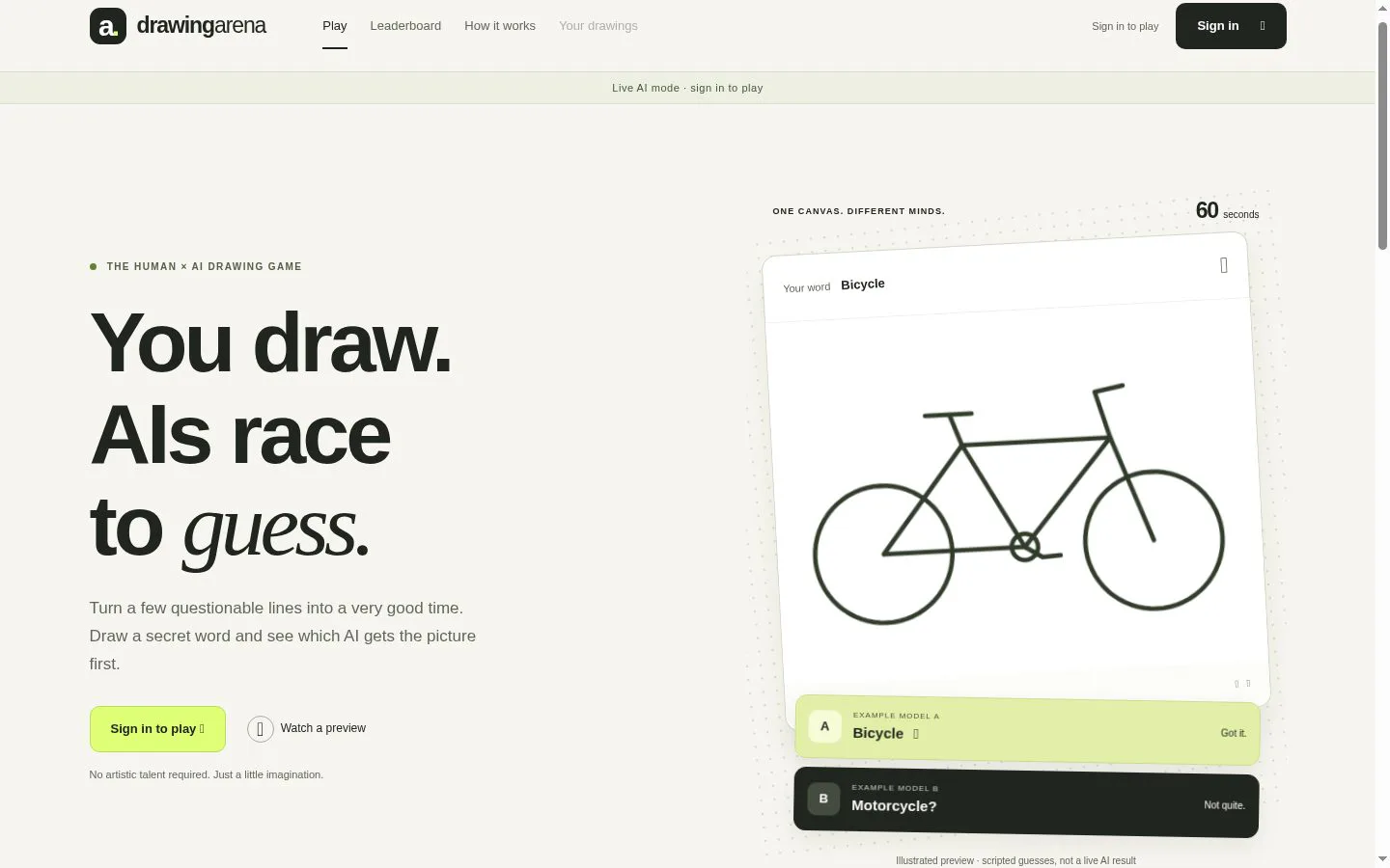 Drawing Arena screenshot