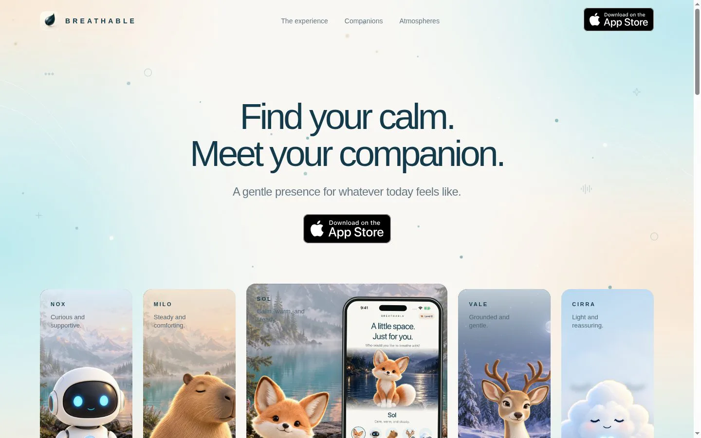 Breathable screenshot