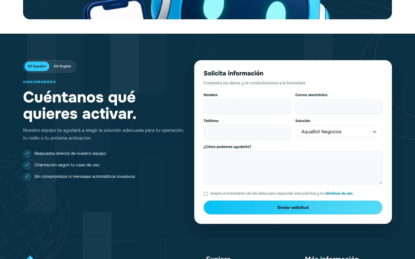 AquaBot screenshot