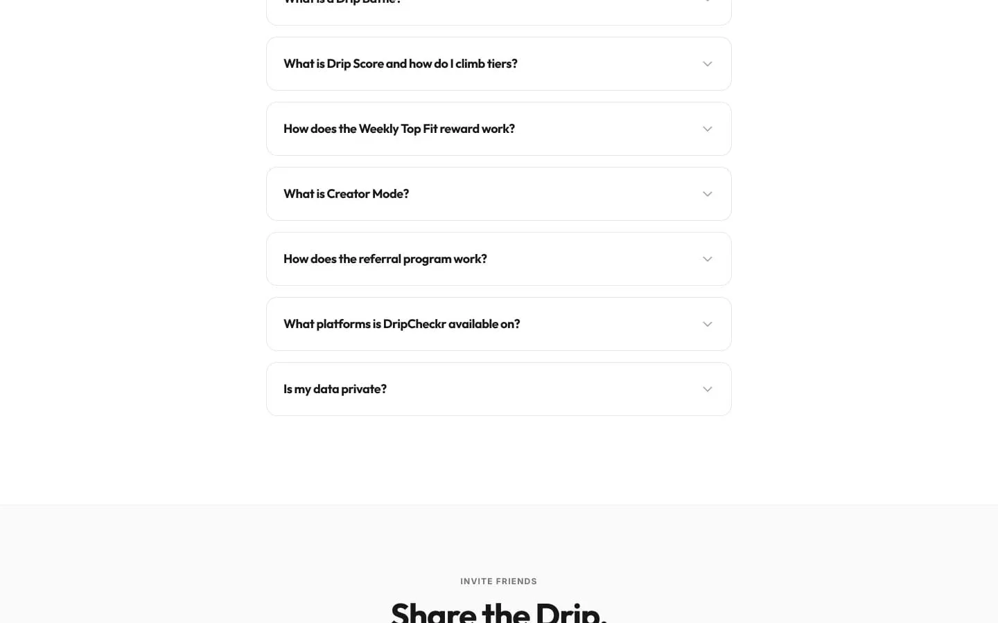 DripCheckr screenshot