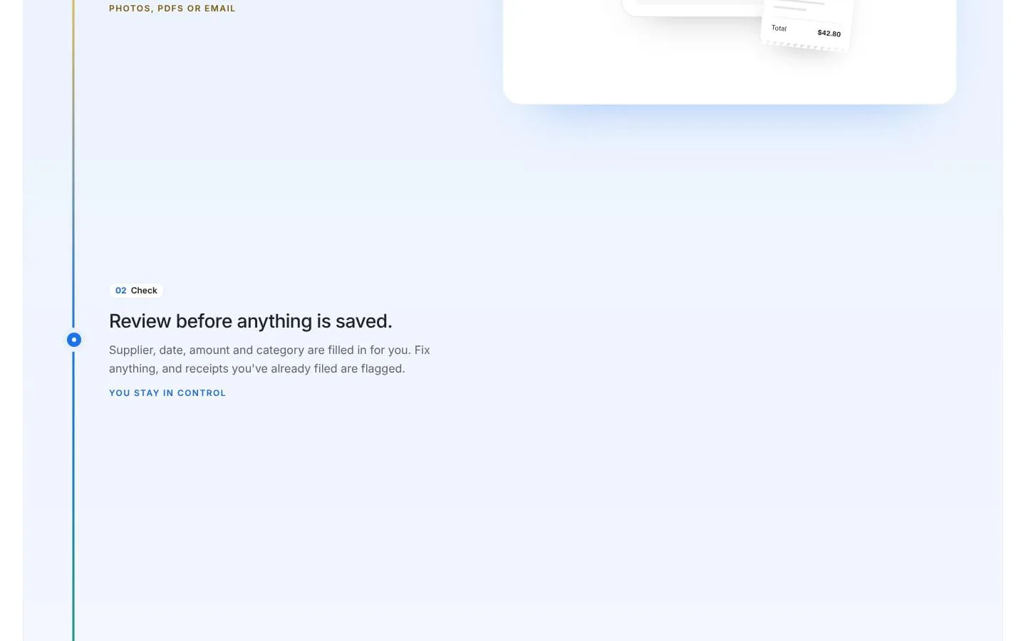 Gexpense screenshot