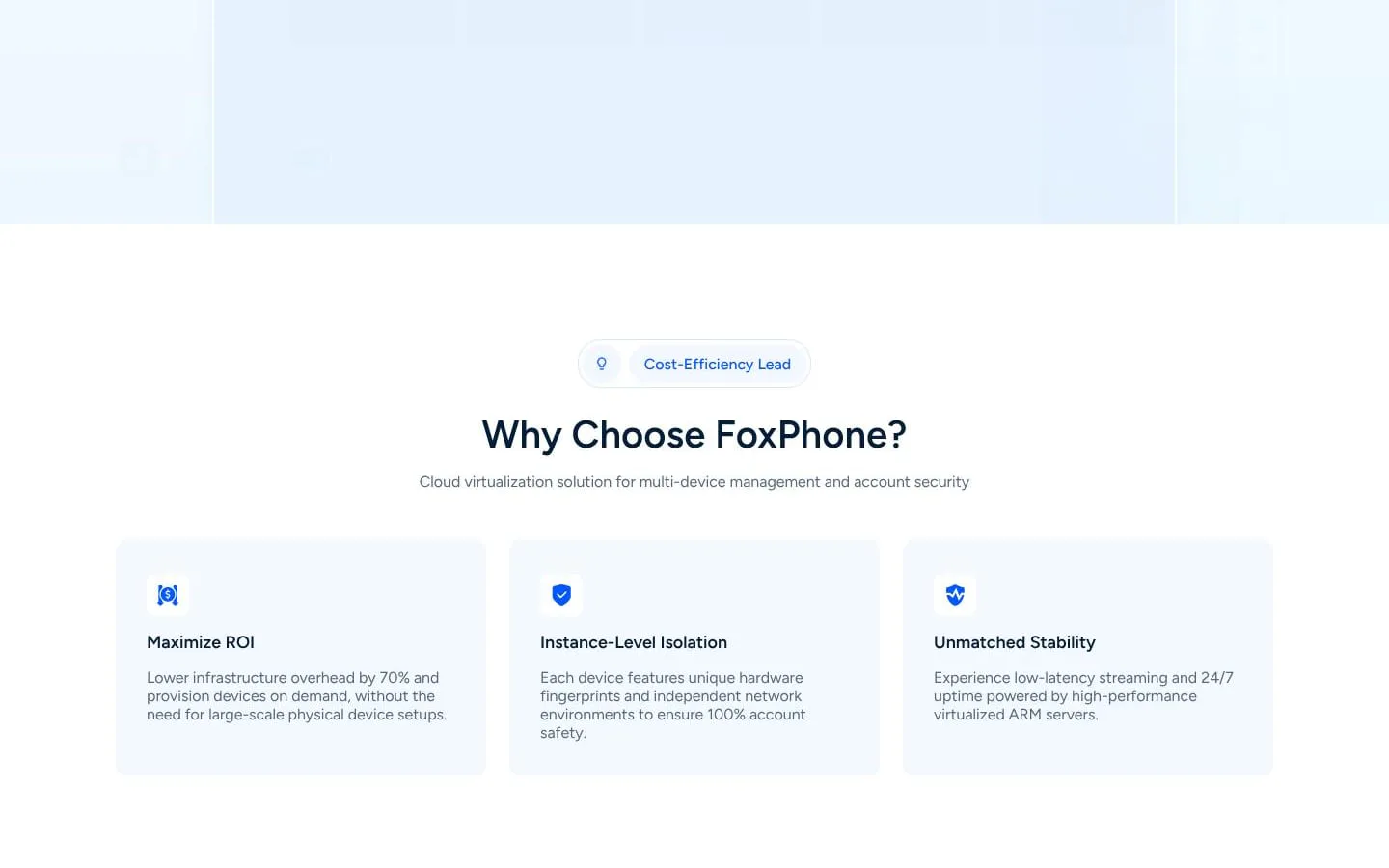 FoxPhone screenshot