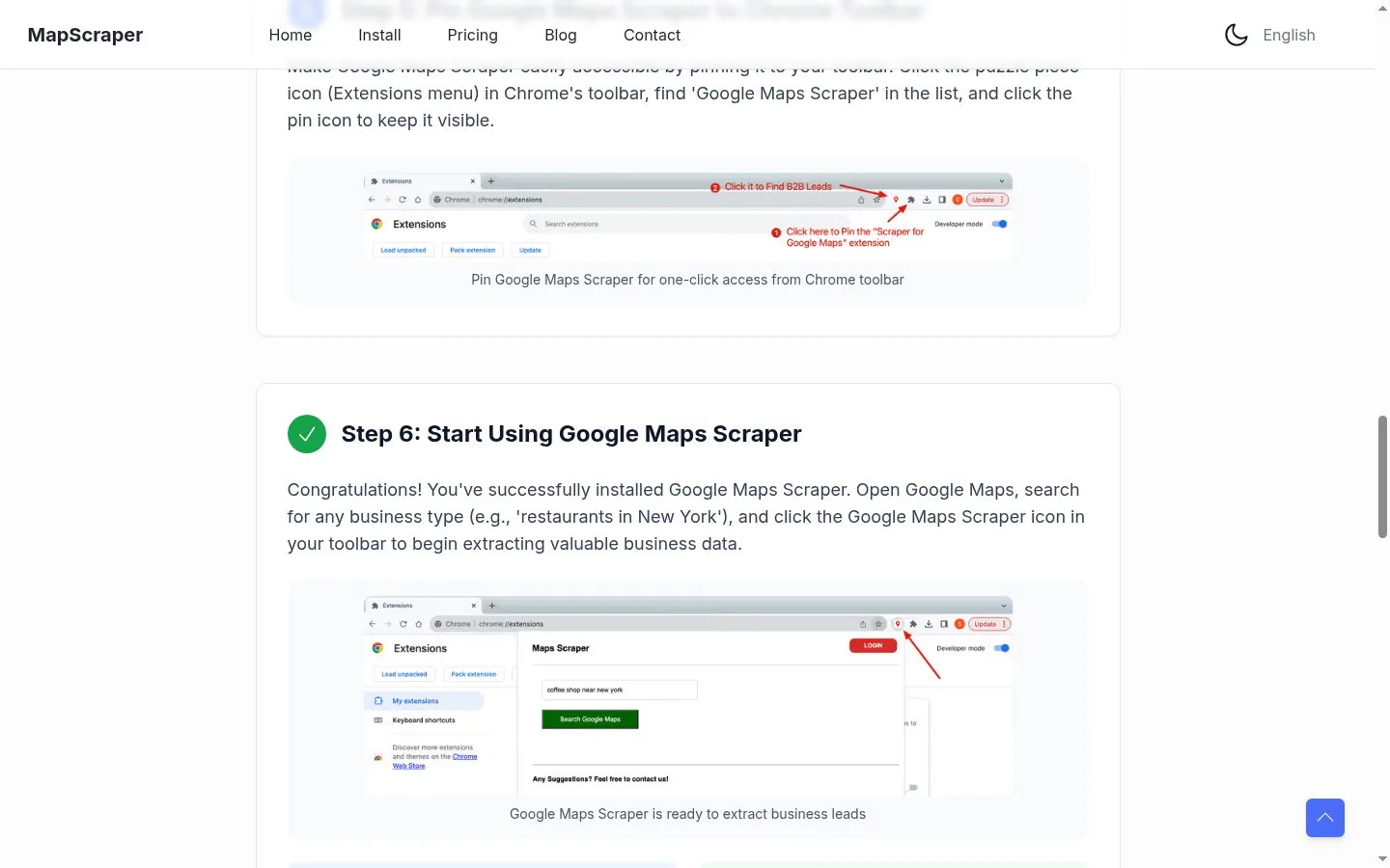 Google Maps Scraper screenshot