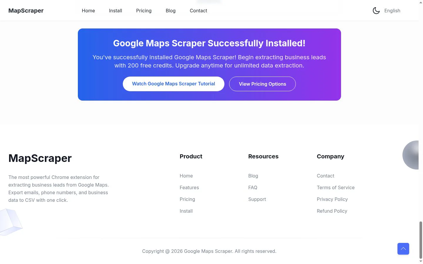Google Maps Scraper screenshot