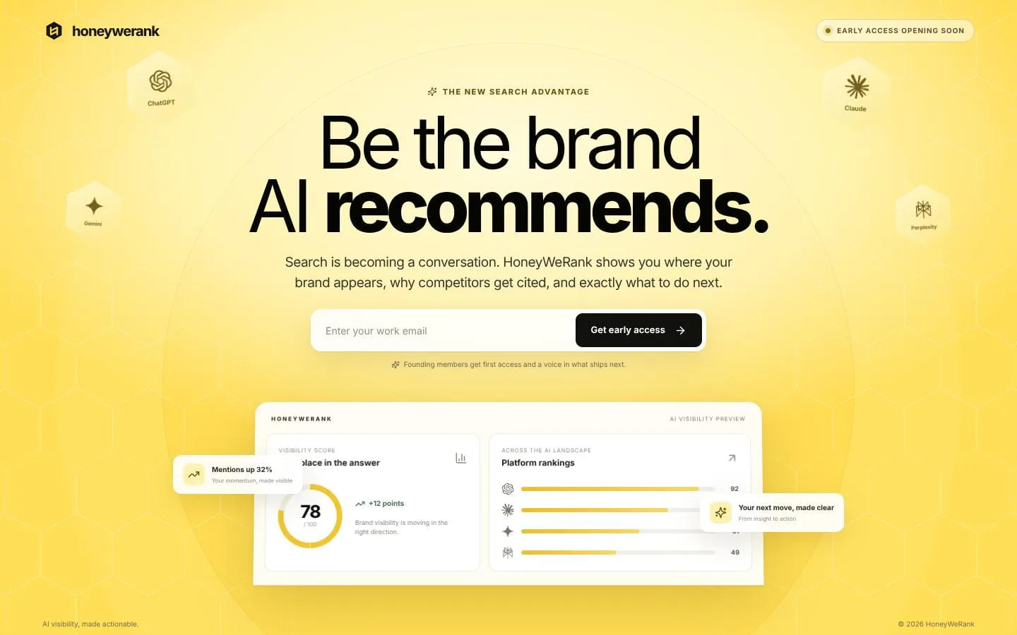 HoneyWeRank screenshot